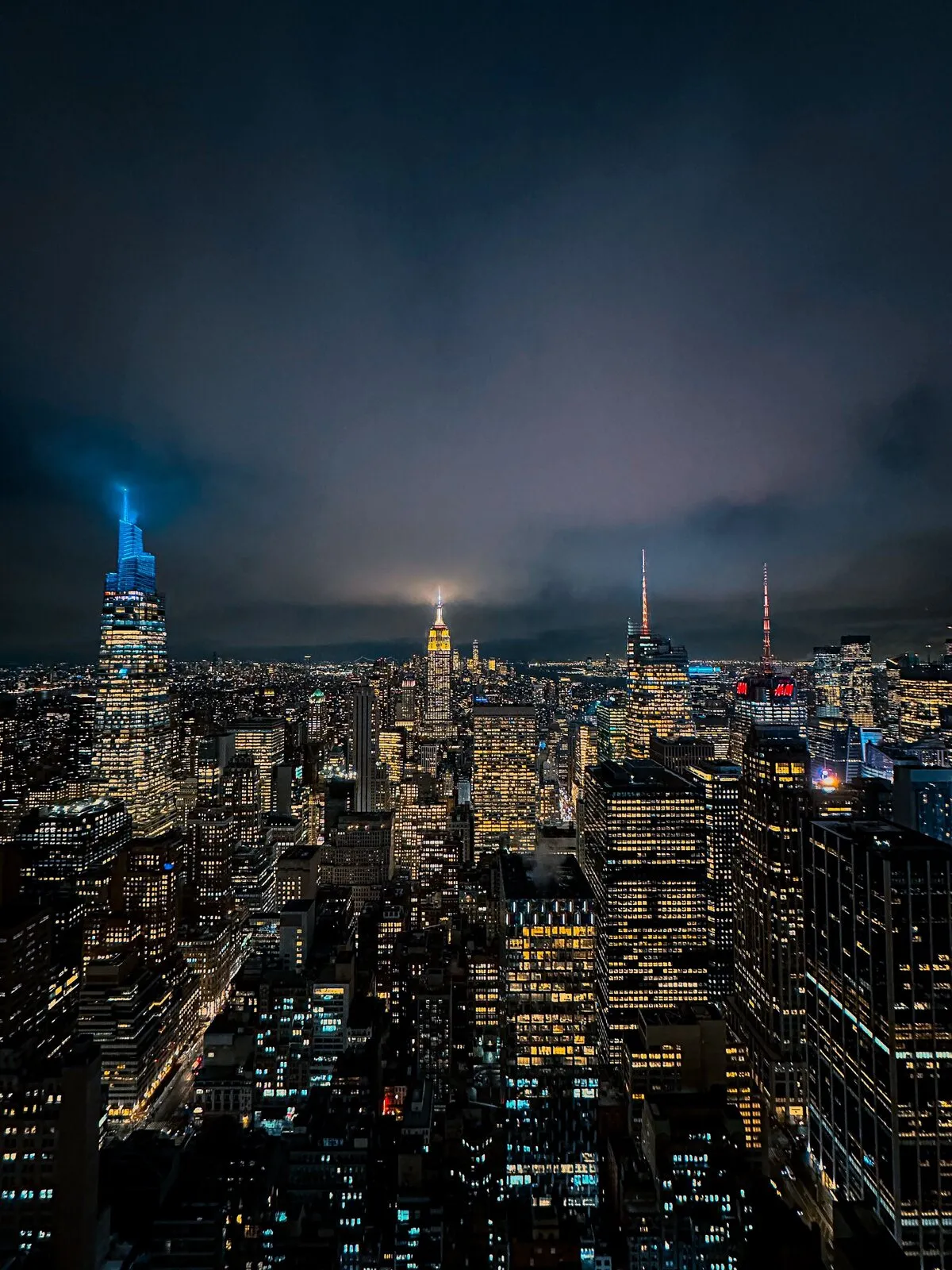 Manhattan illuminé